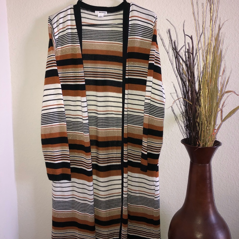 Knee length cardigan